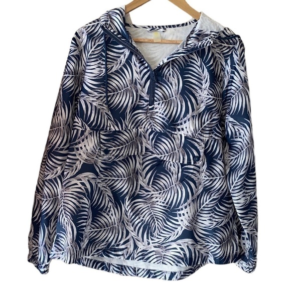XERISON Floral Wind & Rain Activewear Jacket Size Medium - Picture 1 of 15
